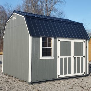 10x12 Lofted Garden Shed 001
