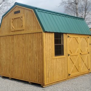10x12 Lofted Garden Shed 128