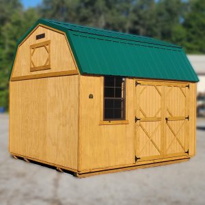 10x12 Lofted Garden Shed 204