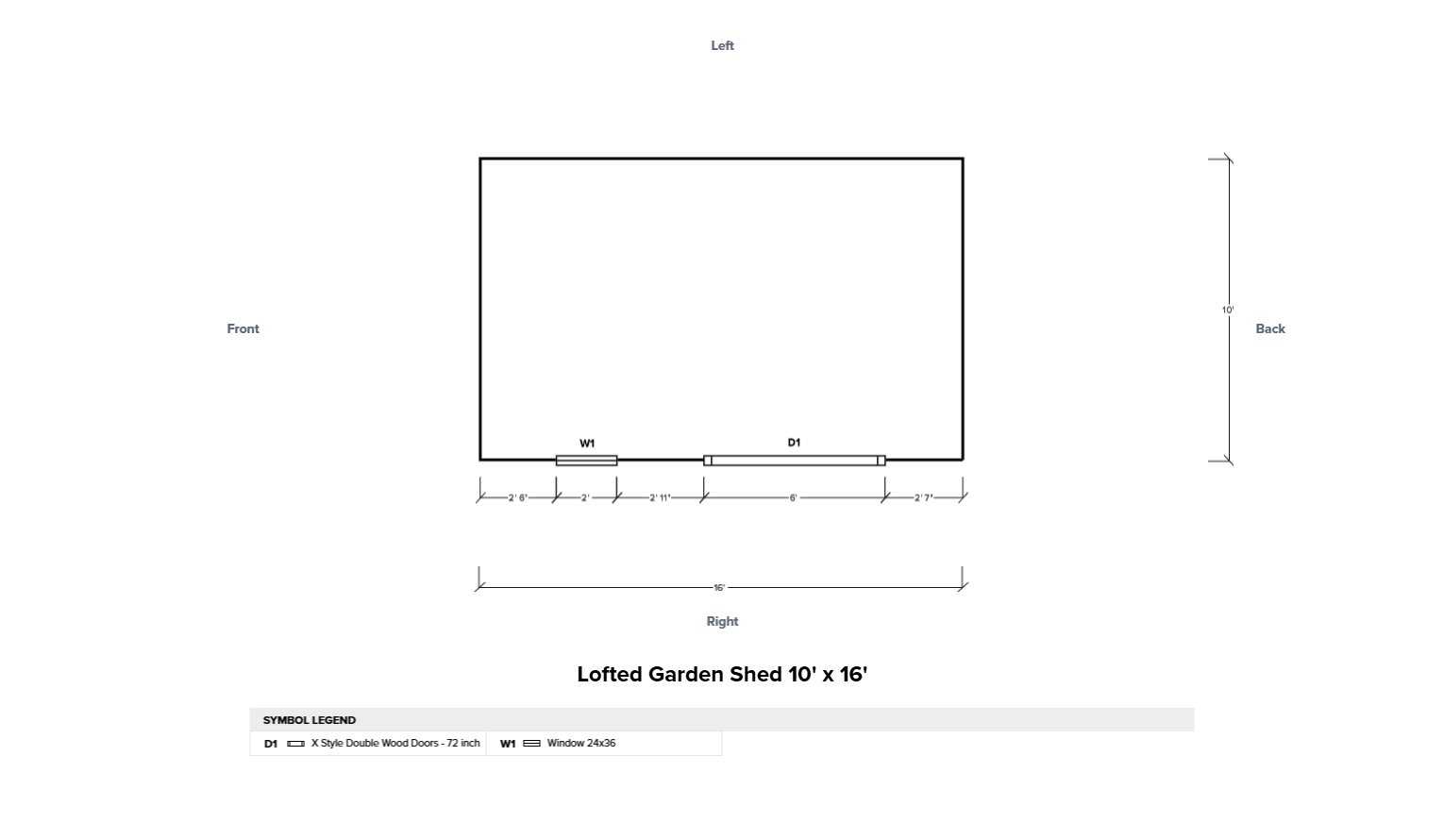 Lofted Garden Shed 10x16- Used - Image 9