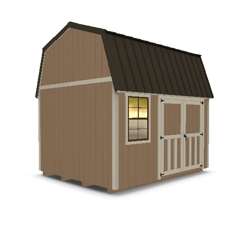 Lofted Garden Shed 10x12- Used - Image 3