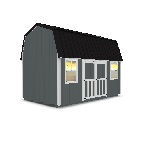Lofted Garden Shed 10x16 121 - Image 5