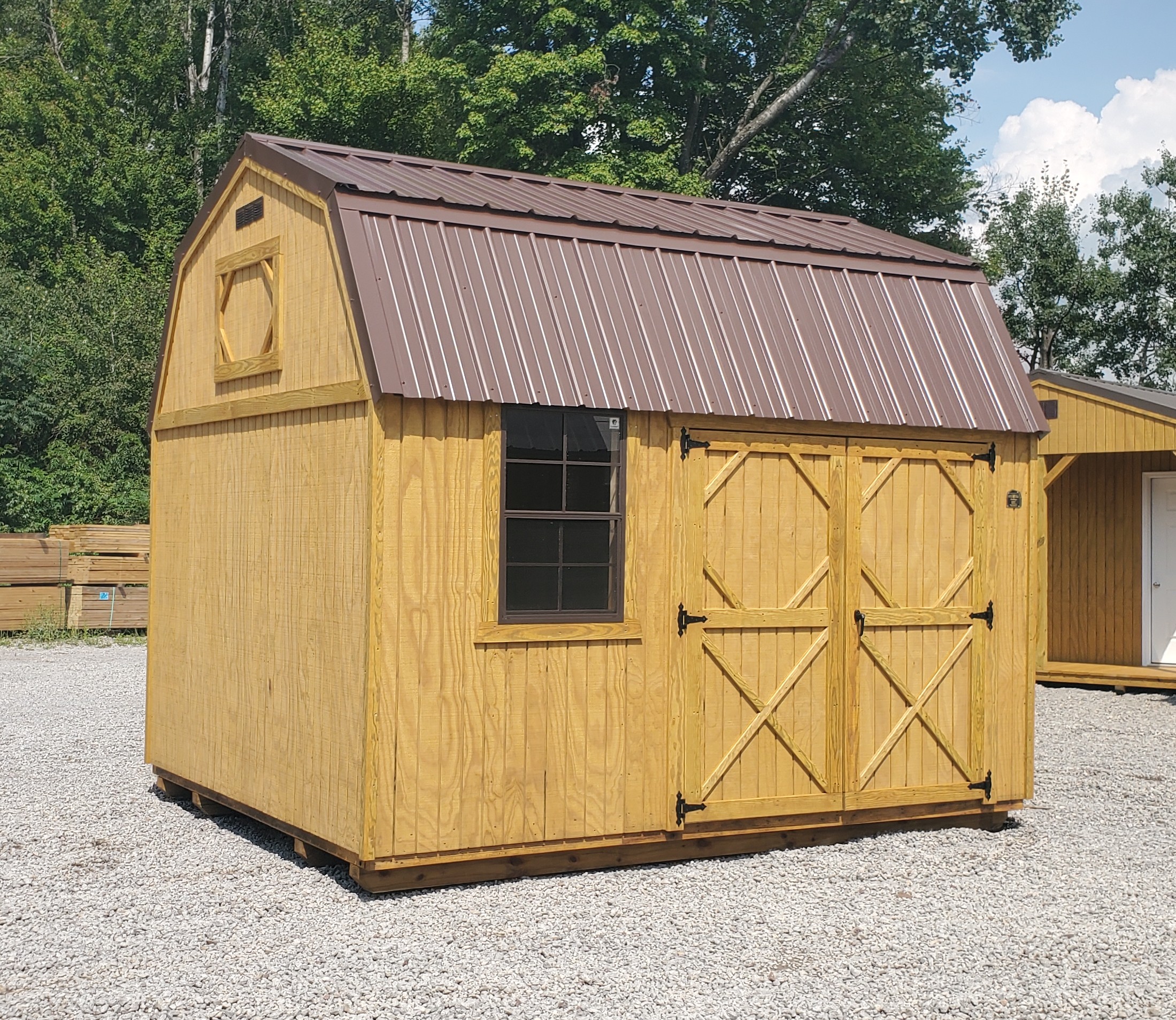 Lofted Garden Shed 10x12 135