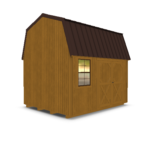 Lofted Garden Shed 10x12 138 - Image 3